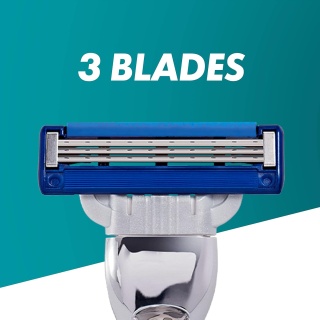 ژیلت تیغ یدک مدل Mach 3 Turbo بسته 4 عددی Gillette