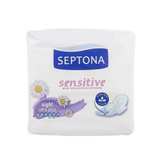 نوار بهداشتی Night Sensitive بسته 8 عددی سپتونا Septona