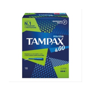 تامپون مدل سوپر 18 عددی تامپکس Tampax