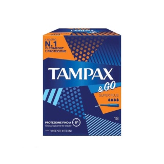 تامپون مدل سوپر پلاس 18 عددی تامپکس Tampax